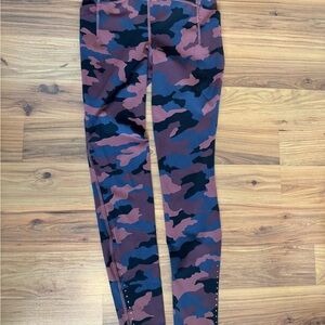 Lululemon Wunder Under High Rise Leggings Camo